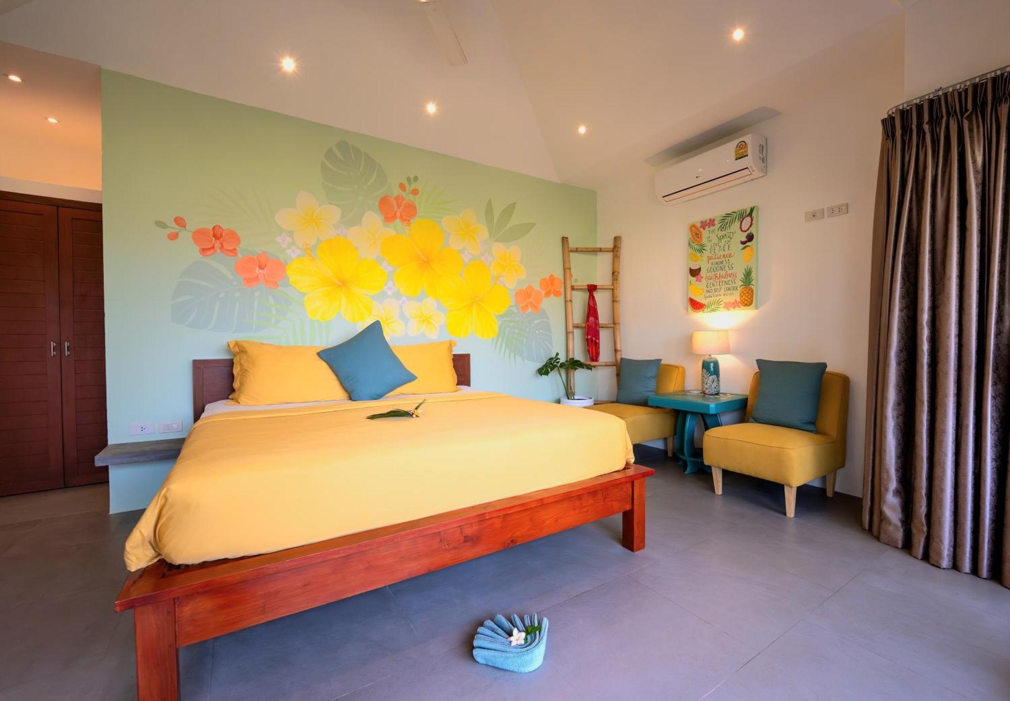 Orchid Lodge Samui - Bed & Breakfast 라마이비치 객실 사진