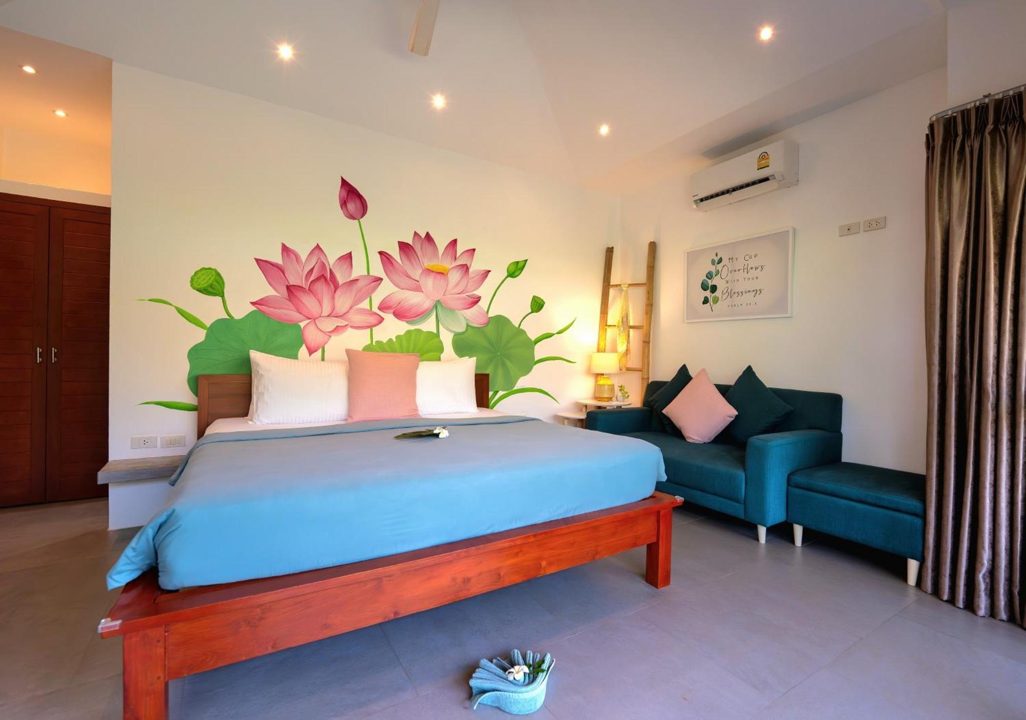 Orchid Lodge Samui - Bed & Breakfast 라마이비치 객실 사진