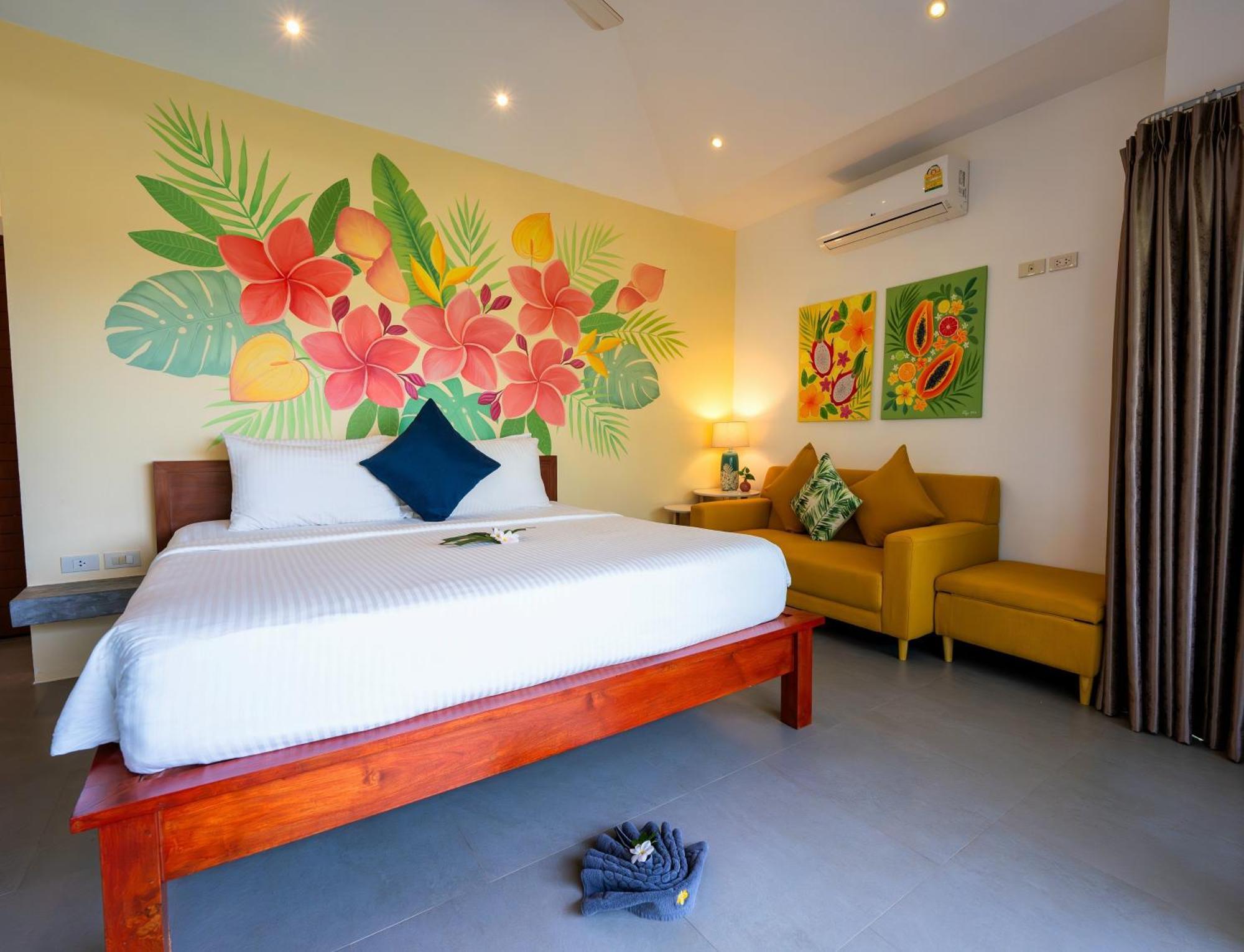Orchid Lodge Samui - Bed & Breakfast 라마이비치 객실 사진